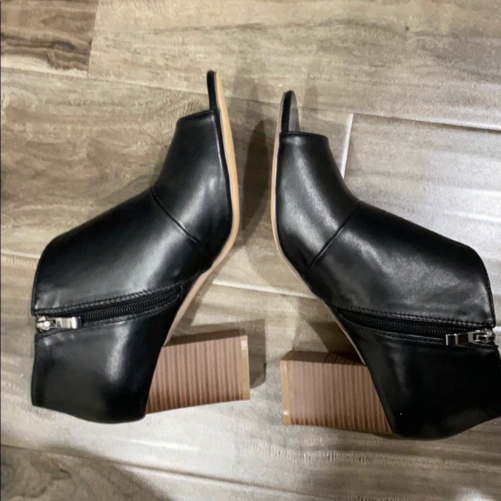 Black booties